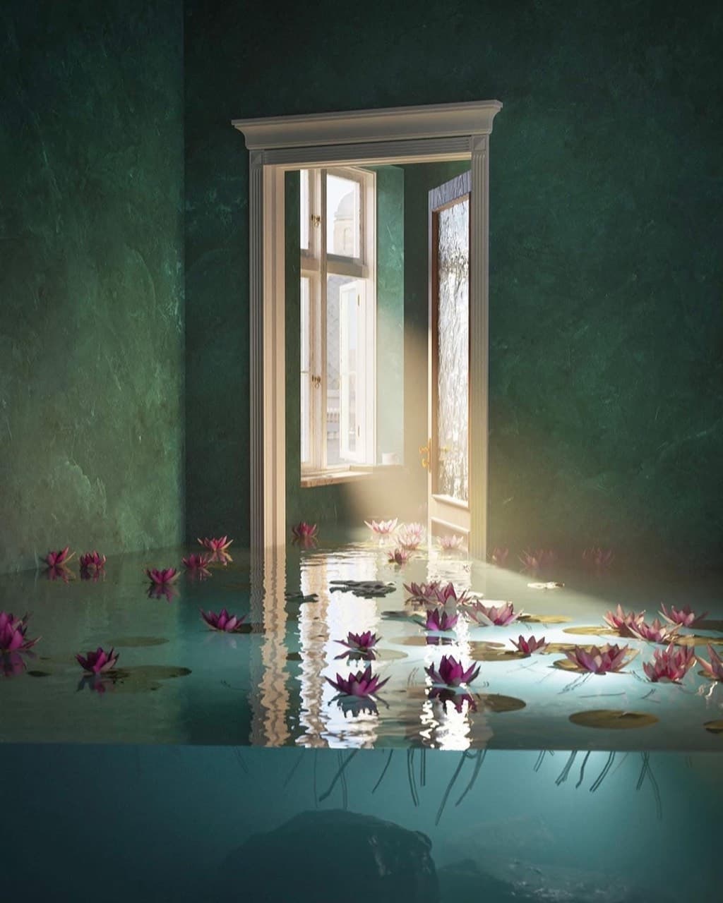 Work by Danish digital artist Morten Laskogen (b. 1986).